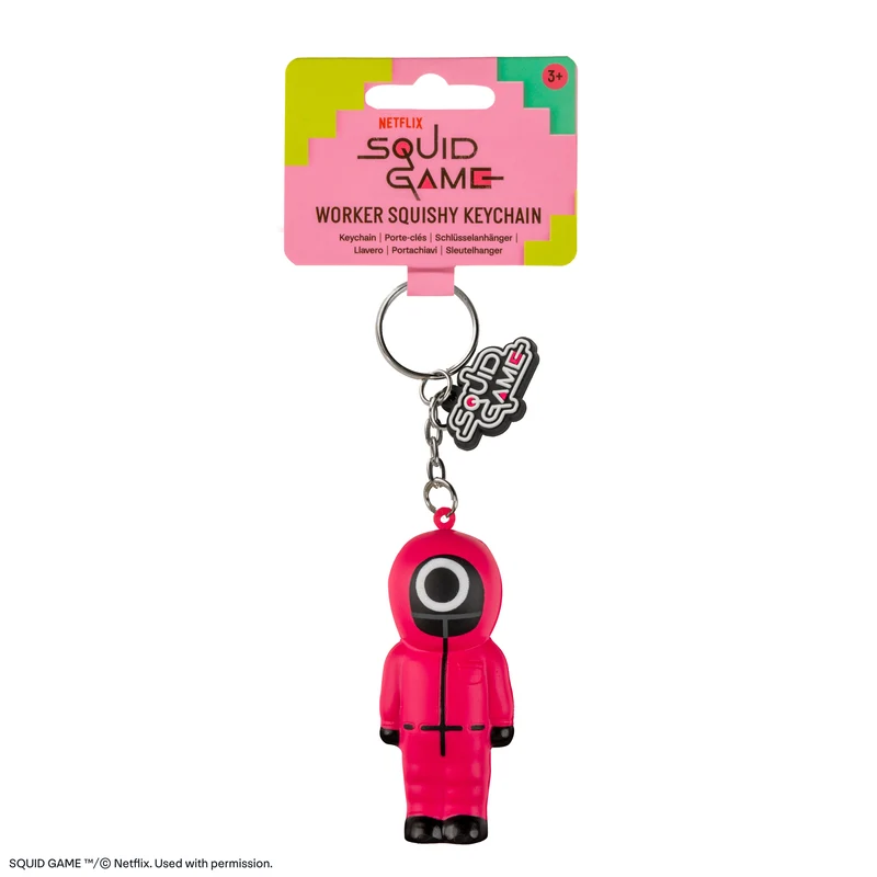 Worker Squishy Keychain