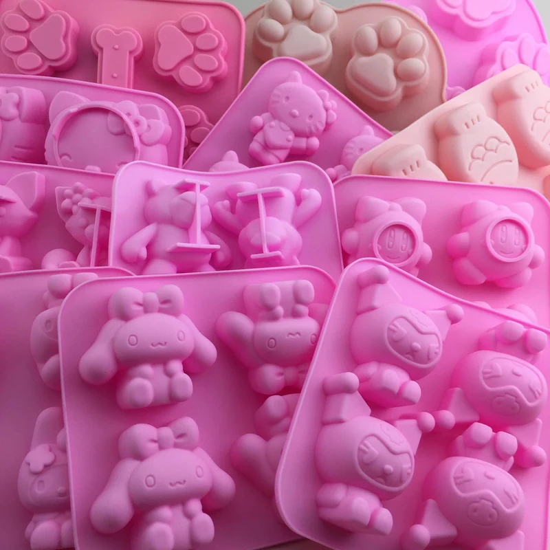 3D Cinnamon Silicone Molds
