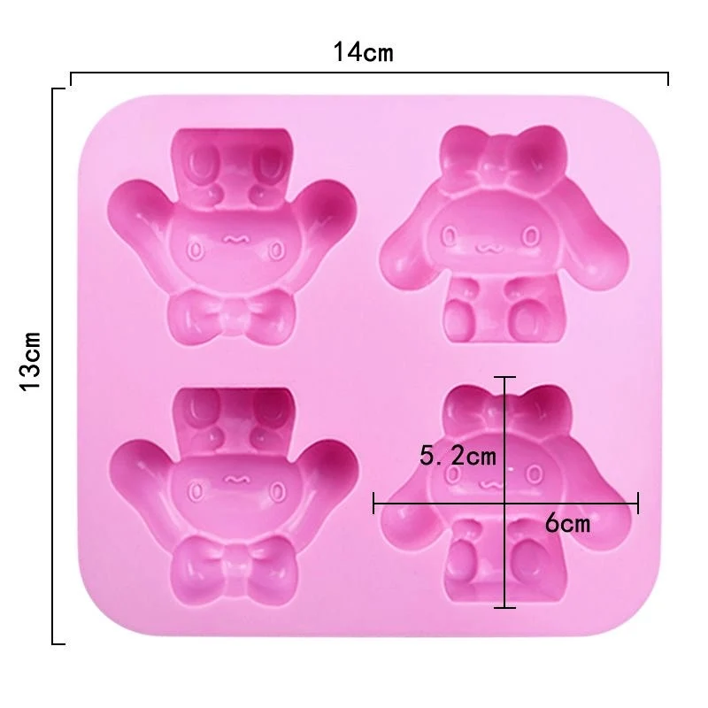 3D Cinnamon Silicone Molds