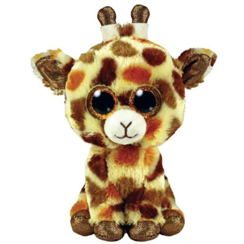 TY Beanie Boos Plush, 6 in, Stilts the Giraffe