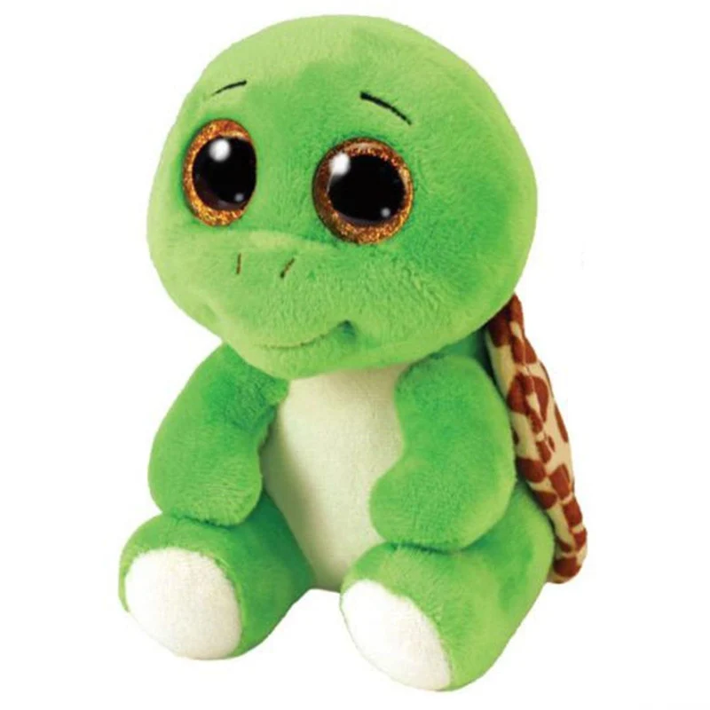 TY Beanie Boos Plush, 6 in, Turbo the Turtle