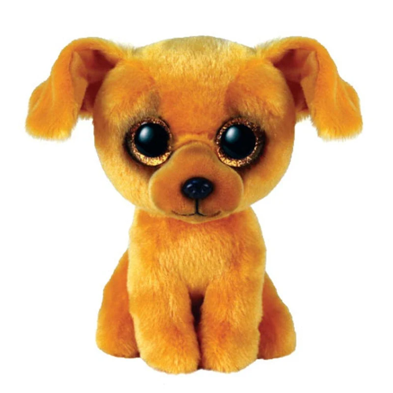 TY Beanie Boos Plush, 6 in, Zuzu the Dog