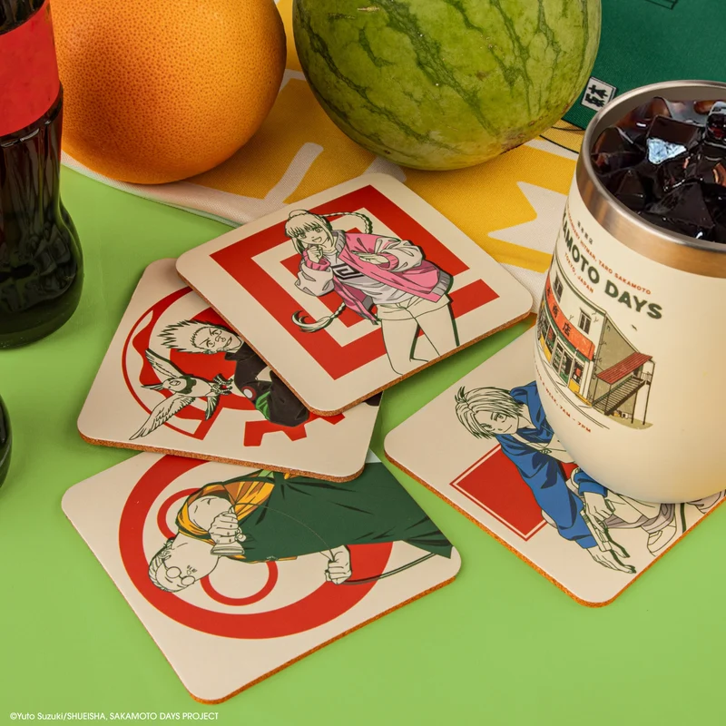 Set of 4 Sakamoto's Store Coasters