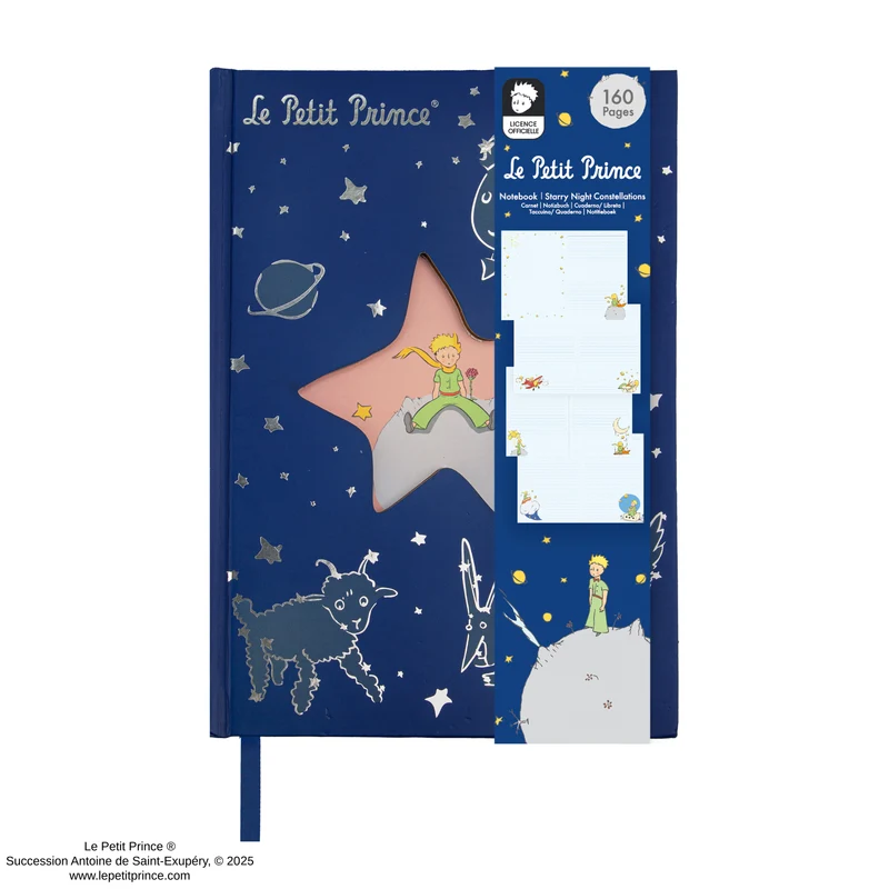 Starry Night Constellations Notebook