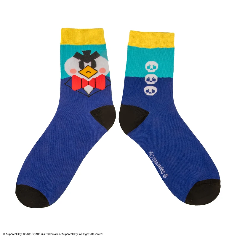 Set of 3 Spike, Crow, and Mr. P Socks