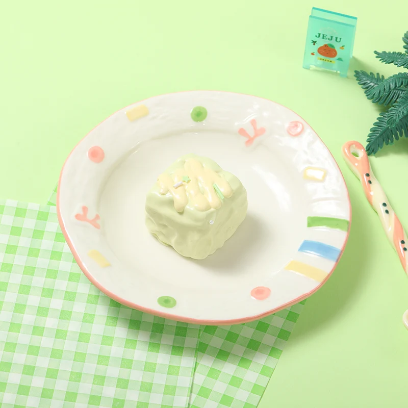 Matcha Bread Taba Squishy