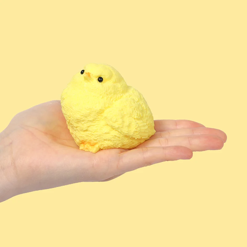 130g Yellow Chicken Taba Squishy