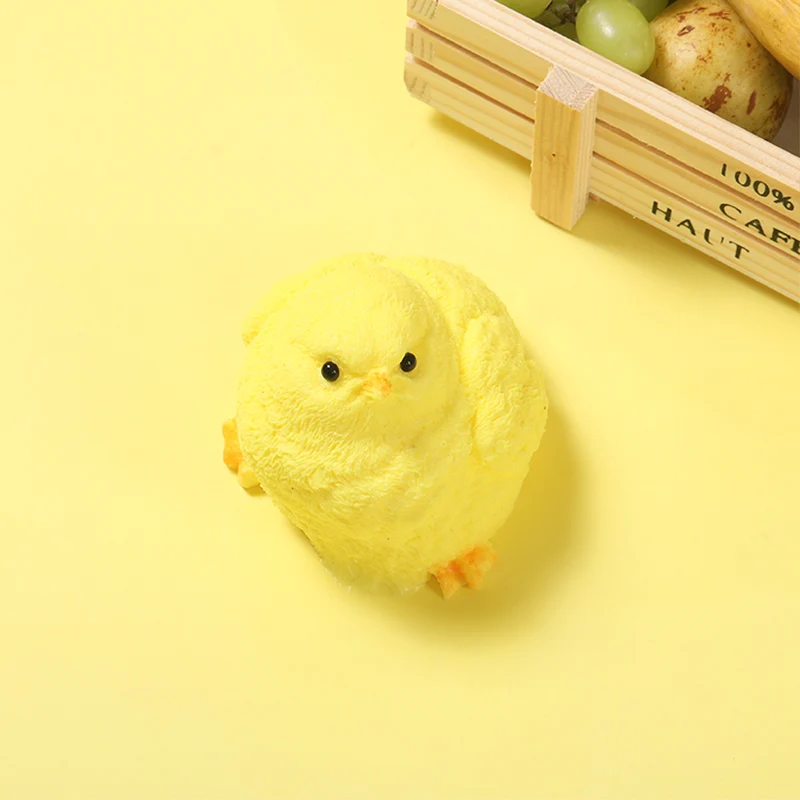 130g Yellow Chicken Taba Squishy