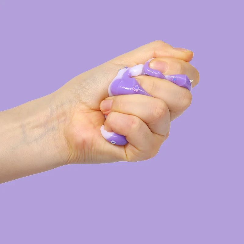 Purple Waffle Taba Squishy