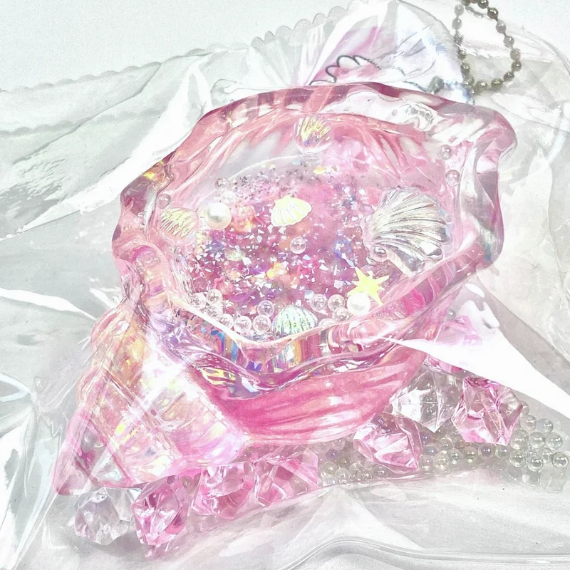 Translucent Conch Squishy Stress Relief Decompression Toy