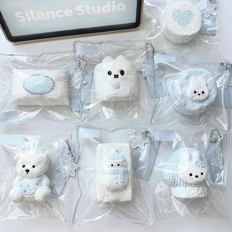 Blue Season Bear Series Squishy Stress Relief Decompression Toy