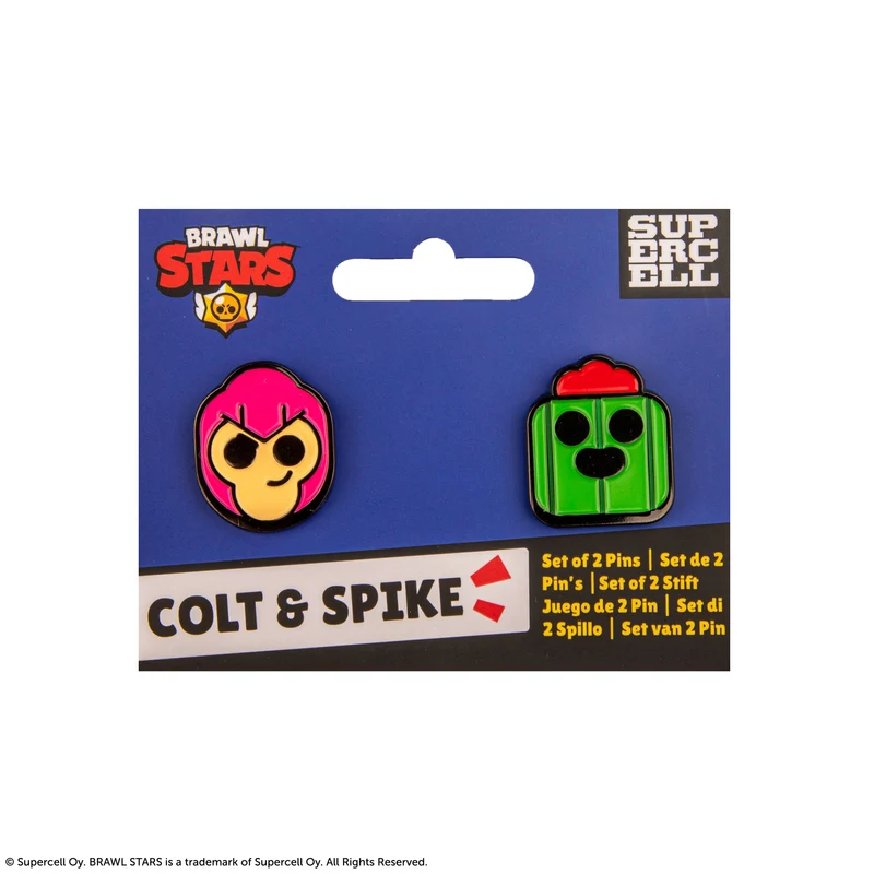 Set of 2 Colt & Spike Pins
