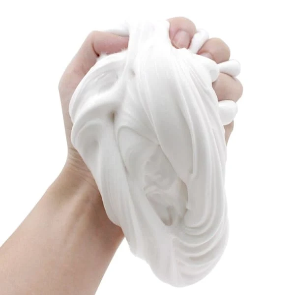 Fluffy Slime Blanc