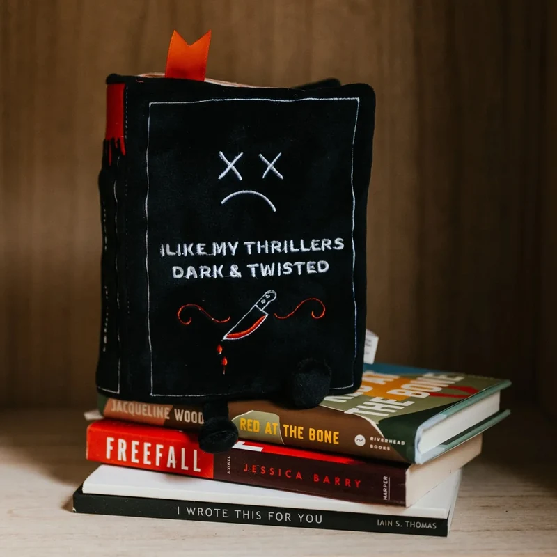 Dark and Twisted Thrillers Book Plushie