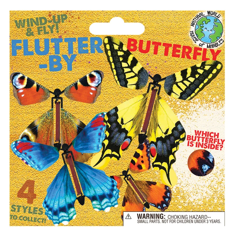 Flutter-by Butterfly - 1 Wind up Butterfly