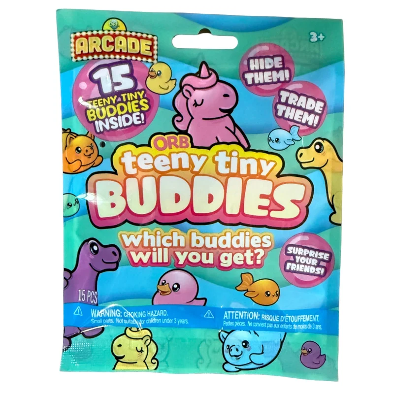 Teeny Tiny Buddies Mystery Animal Blind Bag - 15 per pack