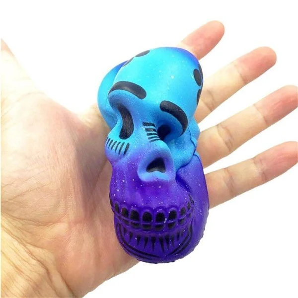 Squishy Tête de Mort Galaxy