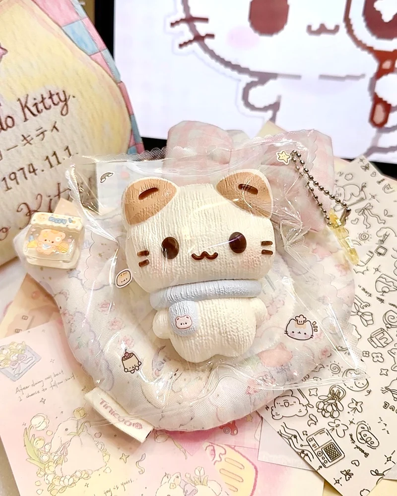 Scarf Kitty Cat Squishy Stress Relief Decompression Toy