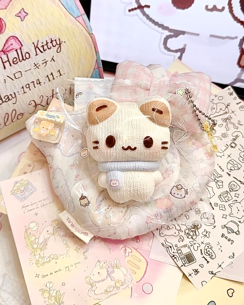 Scarf Kitty Cat Squishy Stress Relief Decompression Toy
