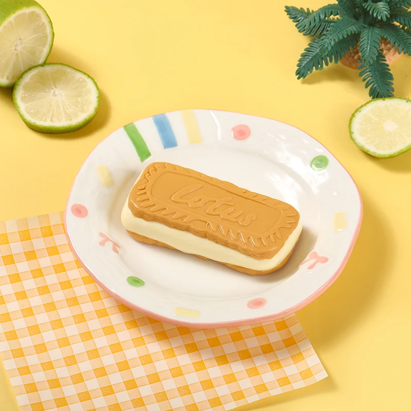 Lotus Cookie Taba Squishy