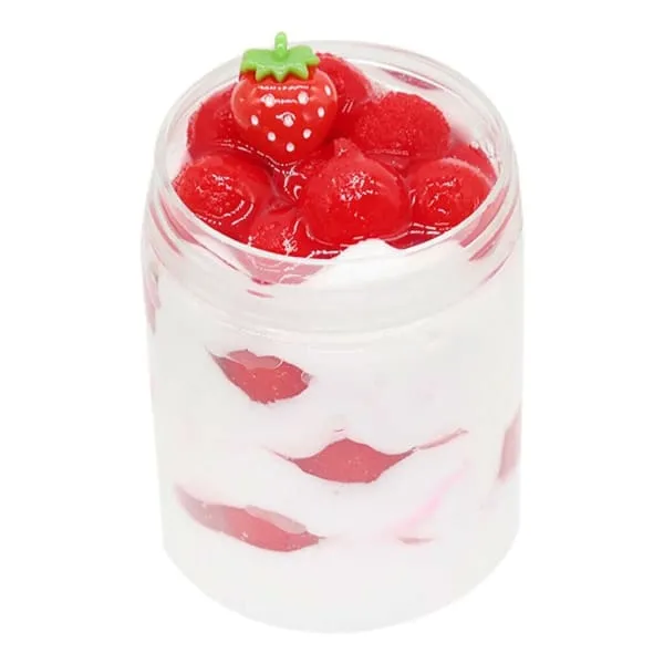 Slime Fluffy Fraise