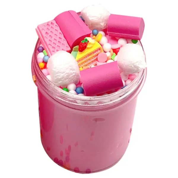 Slime Rose Fluffy Cotton Candy