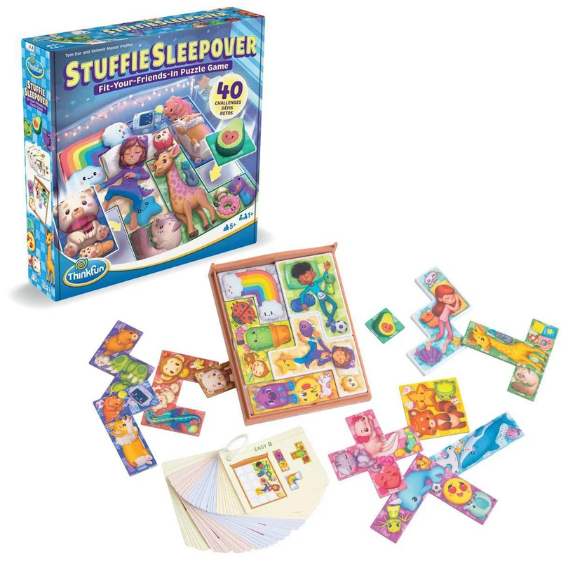Stuffie Sleepover Logic Game