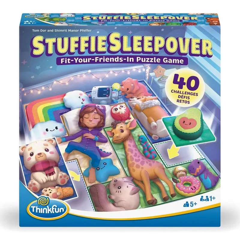Stuffie Sleepover Logic Game