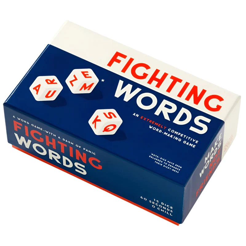 Fighting Words Dice Game