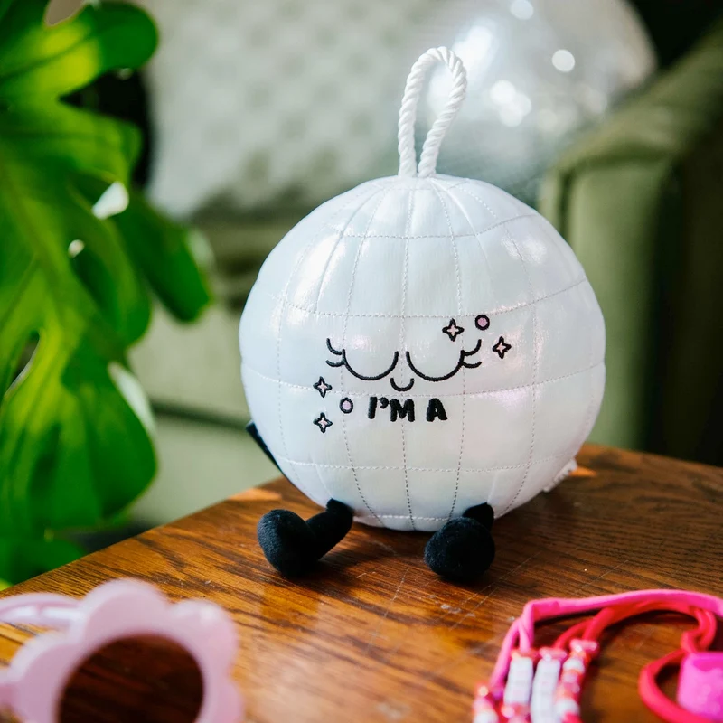 I'm A ___ Disco Mirrorball plushie-