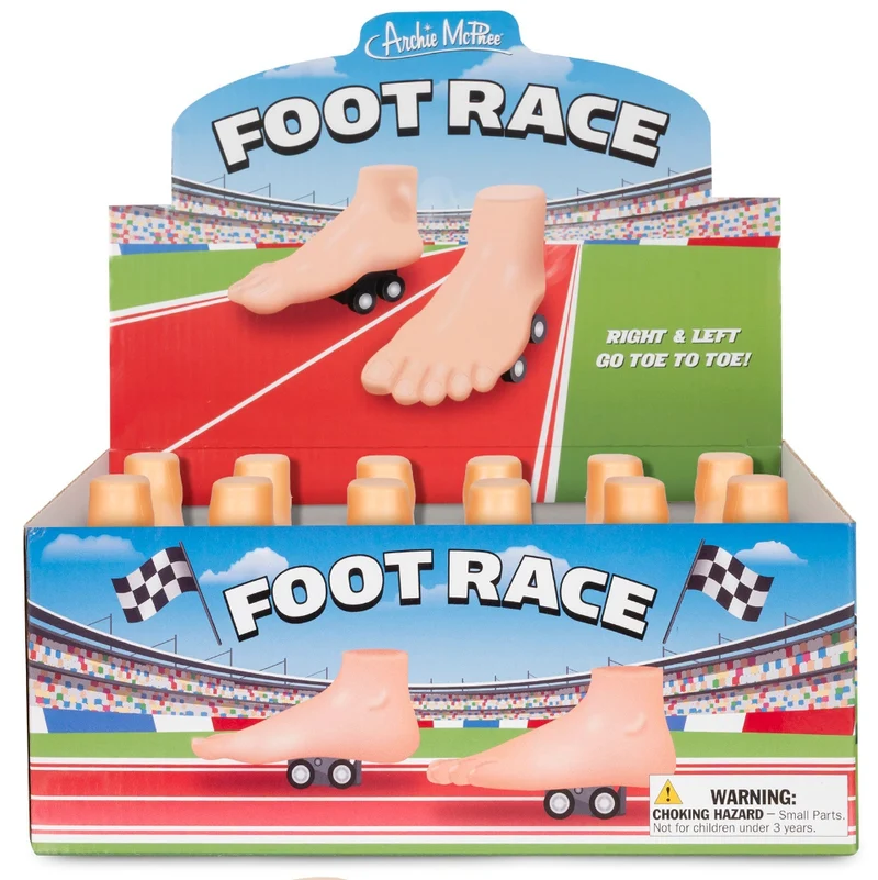 Foot Race - Set of 2 Racing Feet!