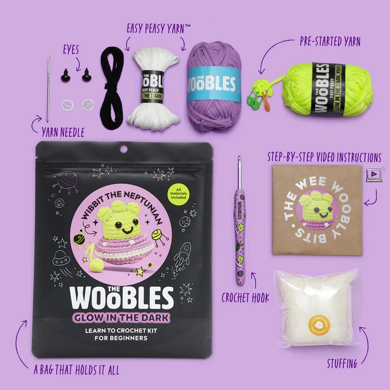 Wibbit the Neptunian Crochet Kit