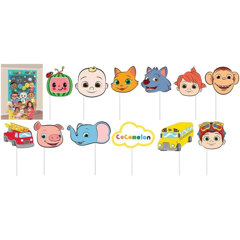 Cocomelon Scene Setters With Props, 16 Count