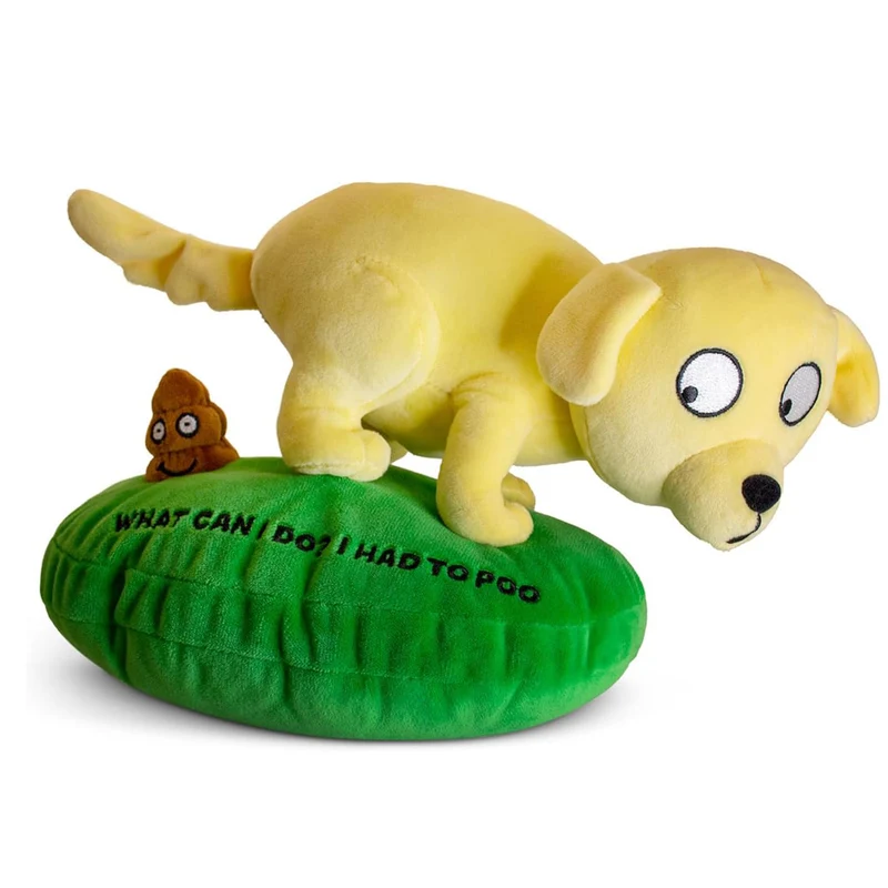 I had to Poo Plush Yellow Lab