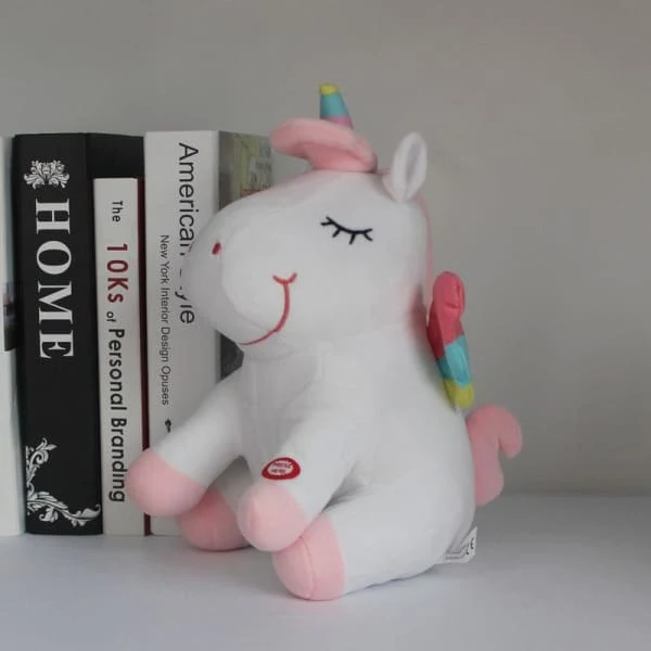Peluche Kawaii Licorne Lumineuse