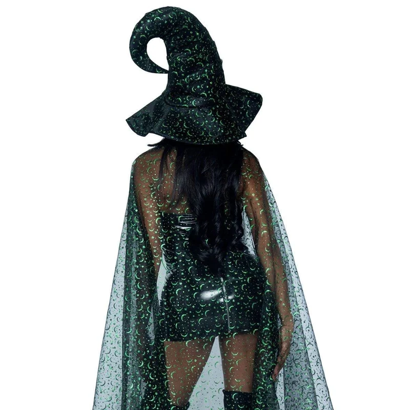 Glitter Moon Hat & Cape Set