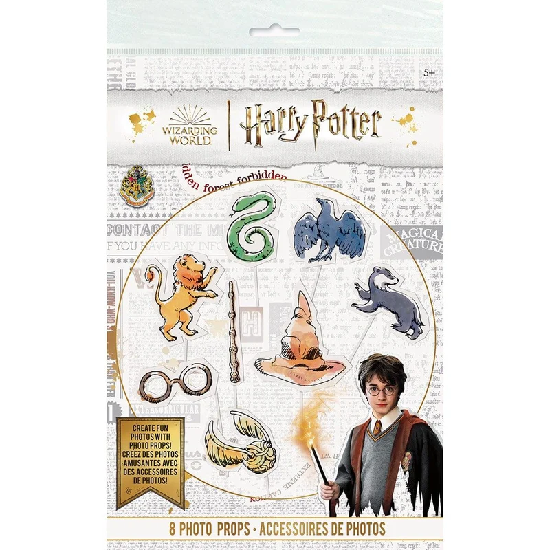 Harry Potter Photo Props, 8 Count