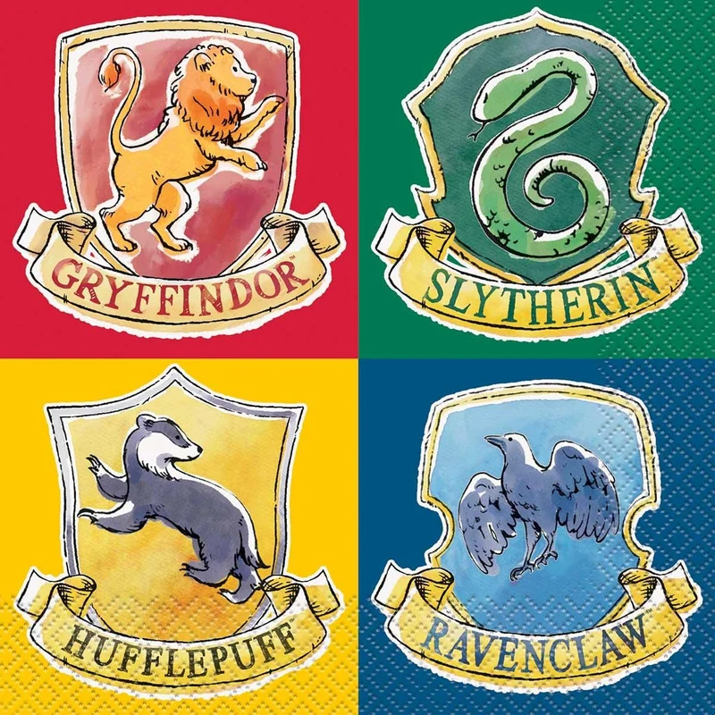 Harry Potter Lunch Napkins, 16 Count
