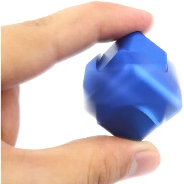 Fidget Cube Spinner Bleu