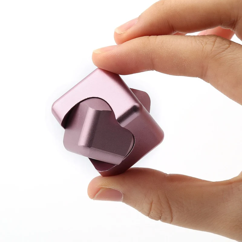 Fidget Cube Spinner Rose