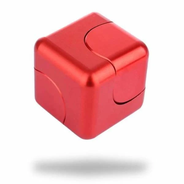 Fidget Cube Spinner Rouge