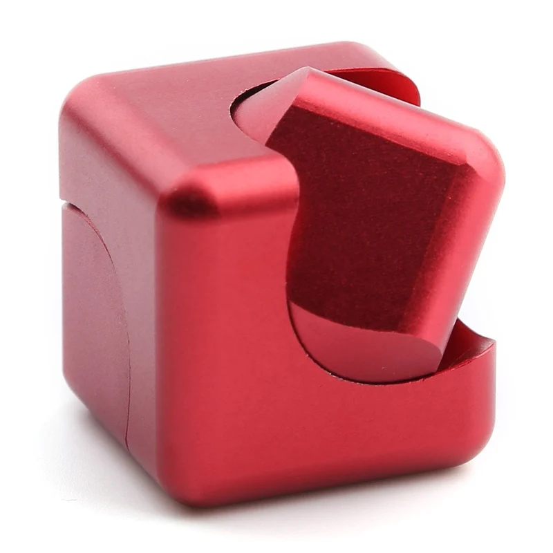 Fidget Cube Spinner Rouge