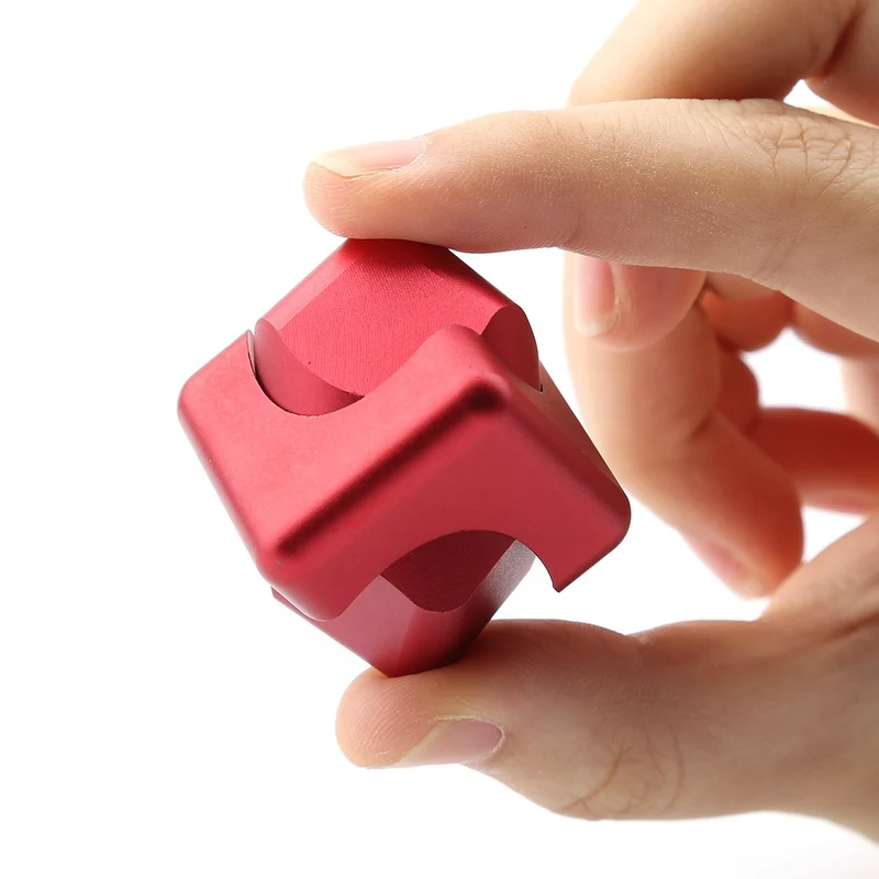 Fidget Cube Spinner Rouge