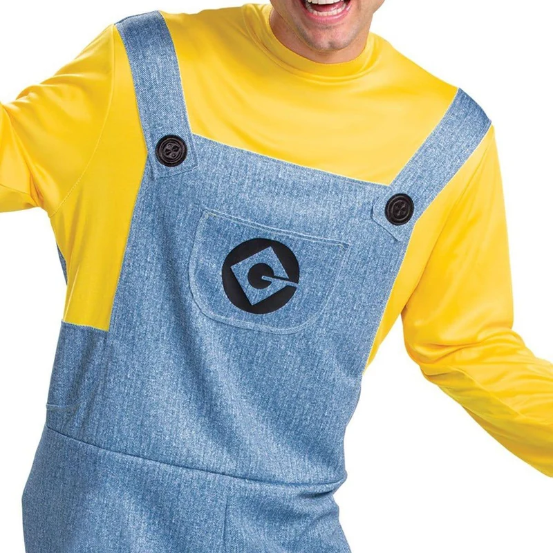 Stuart Deluxe Costume for Adults, Minions
