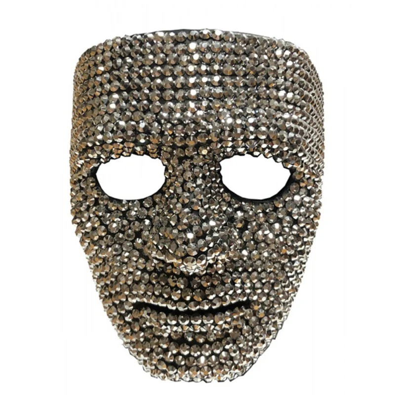 Rhinestone Mask for Adults, Assortment, 1 Count