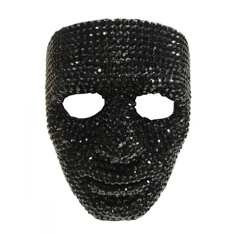 Rhinestone Mask for Adults, Assortment, 1 Count