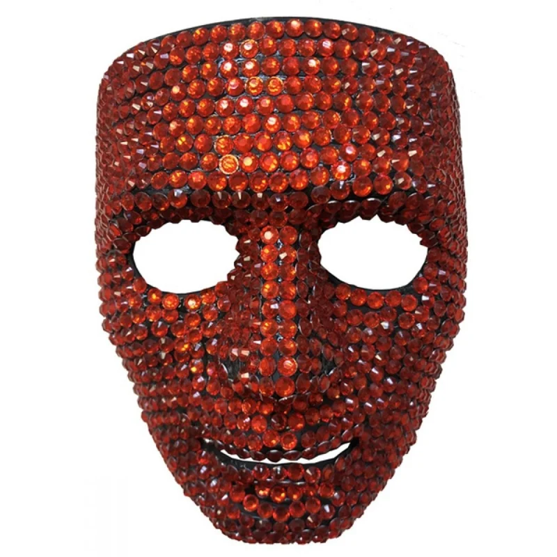 Rhinestone Mask for Adults, Assortment, 1 Count