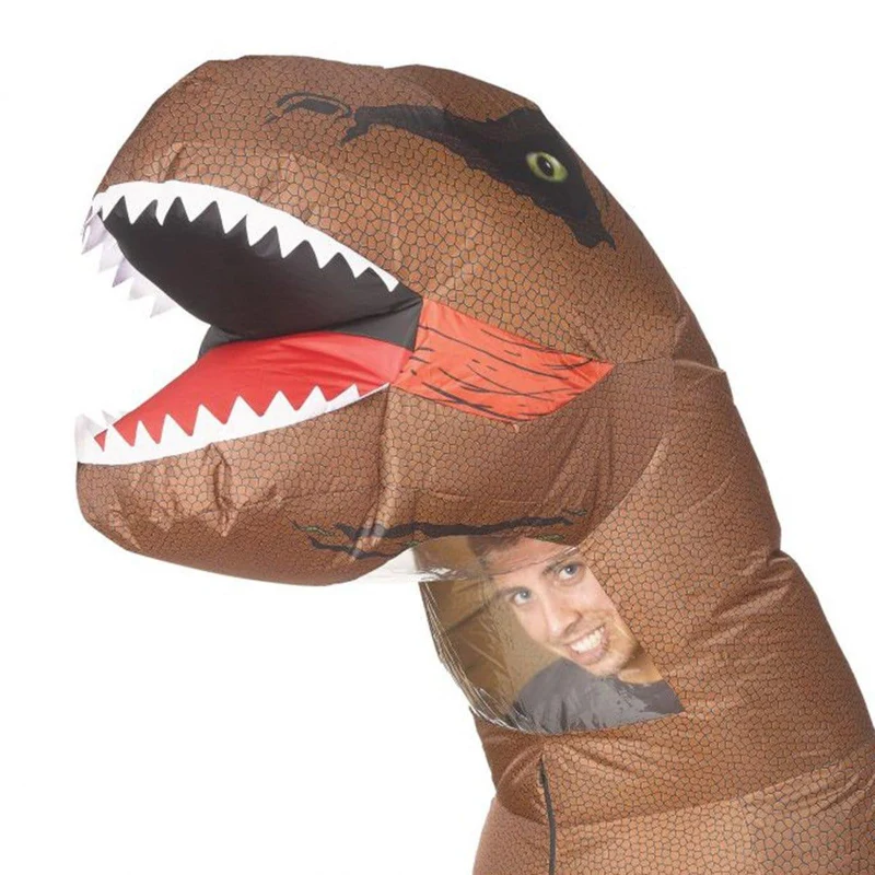 Jurassic World Inflatable T-Rex Costume for Adults