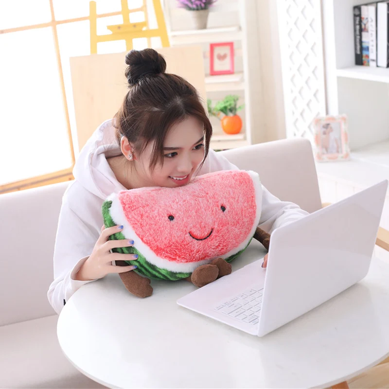 Peluche Kawaii Tranche de Pastèque