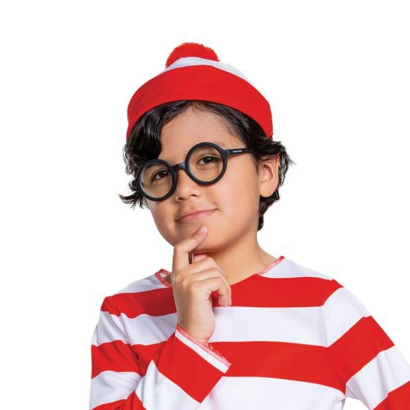 Waldo Costume Kit for Kids, Where's Waldo